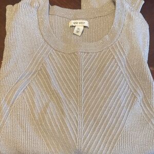 Nine West Women's Metallic Sweater